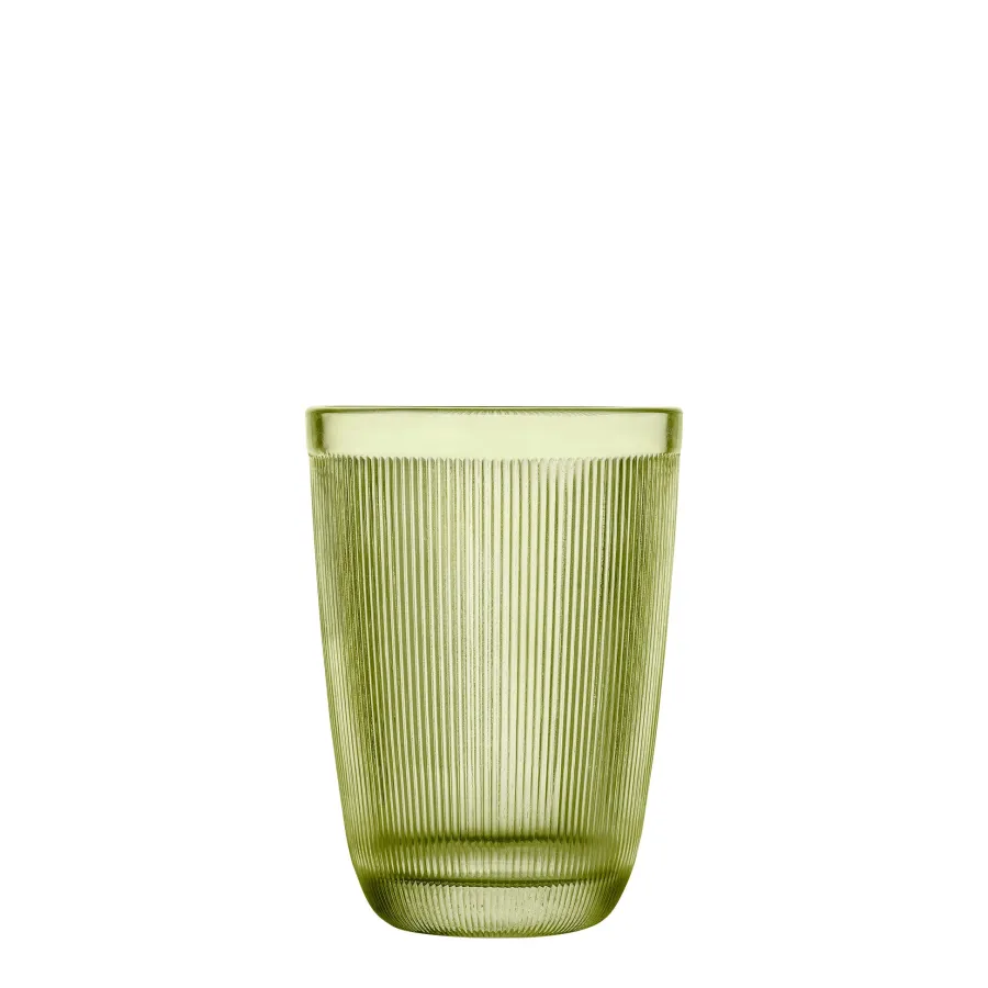 HADELAND GLASSVERK Vannglass-SIRI DRIKKEGLASS 30CL 4PK GRØNN