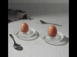 HADELAND GLASSVERK AS Tallerken Og Servise-SIRI EGGEGLASS 4PK Klar