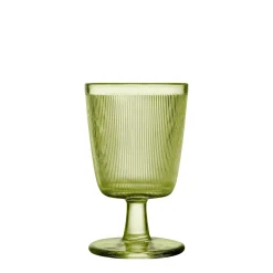 HADELAND GLASSVERK Vinglass-SIRI GLASS MED STETT 4 PK GRØNN