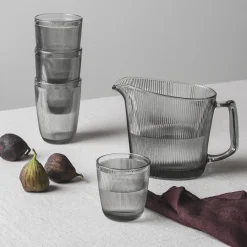 HADELAND GLASSVERK AS Mugger-SIRI MUGGE 1 L RØKGRÅ Røkgrå