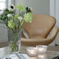 HADELAND GLASSVERK AS Vaser-SIRI VASE 21 CM Klar