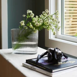 HADELAND GLASSVERK AS Vaser-SIRI VASE 18 CM KLAR