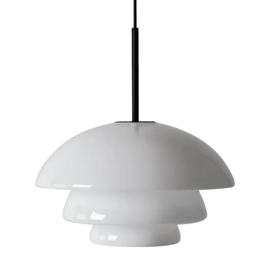HADELAND GLASSVERK Taklamper|Arkivlamper-TAKLAMPE 4006 HVIT
