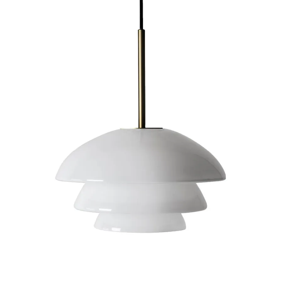 HADELAND GLASSVERK Taklamper|Arkivlamper-TAKLAMPE 4006 HVIT