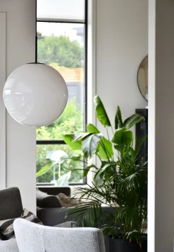 HADELAND GLASSVERK Taklamper|Arkivlamper-TAKLAMPE 4014 HVIT