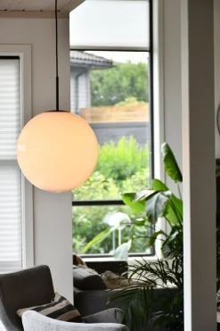 HADELAND GLASSVERK Taklamper|Arkivlamper-TAKLAMPE 4014 HVIT