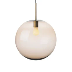 HADELAND GLASSVERK Taklamper|Arkivlamper-TAKLAMPE 4014 KAKAO