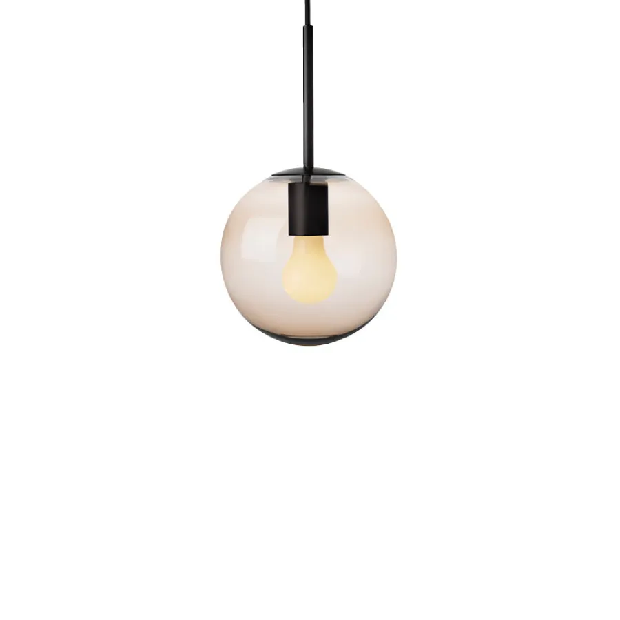 HADELAND GLASSVERK Taklamper|Arkivlamper-TAKLAMPE 4014 KAKAO
