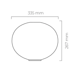 HADELAND GLASSVERK AS Taklamper|Arkivlamper-Taklampe 4169 Large Hvit