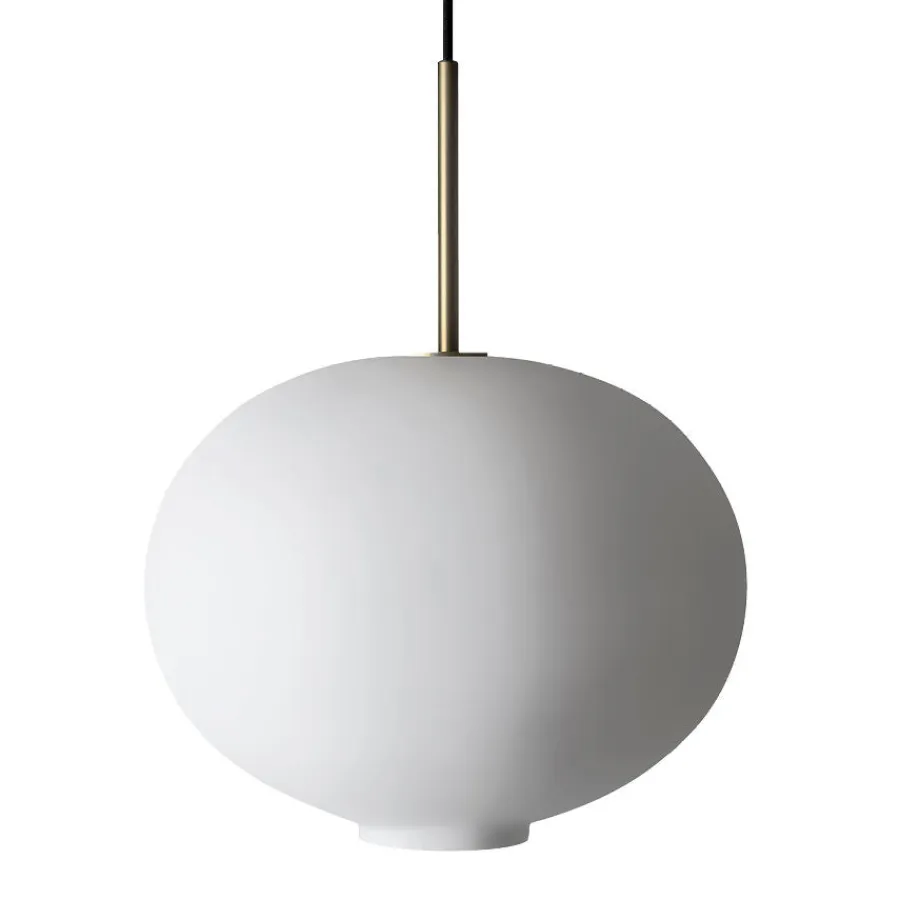 HADELAND GLASSVERK AS Taklamper|Arkivlamper-Taklampe 4169 Large Matt hvit Hvit matt