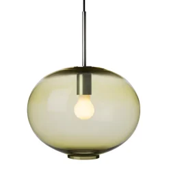 HADELAND GLASSVERK AS Taklamper|Arkivlamper-Taklampe 4169 Large Oliven
