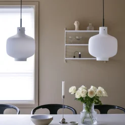 HADELAND GLASSVERK AS Taklamper|Arkivlamper-Taklampe 4180 Matt Hvit