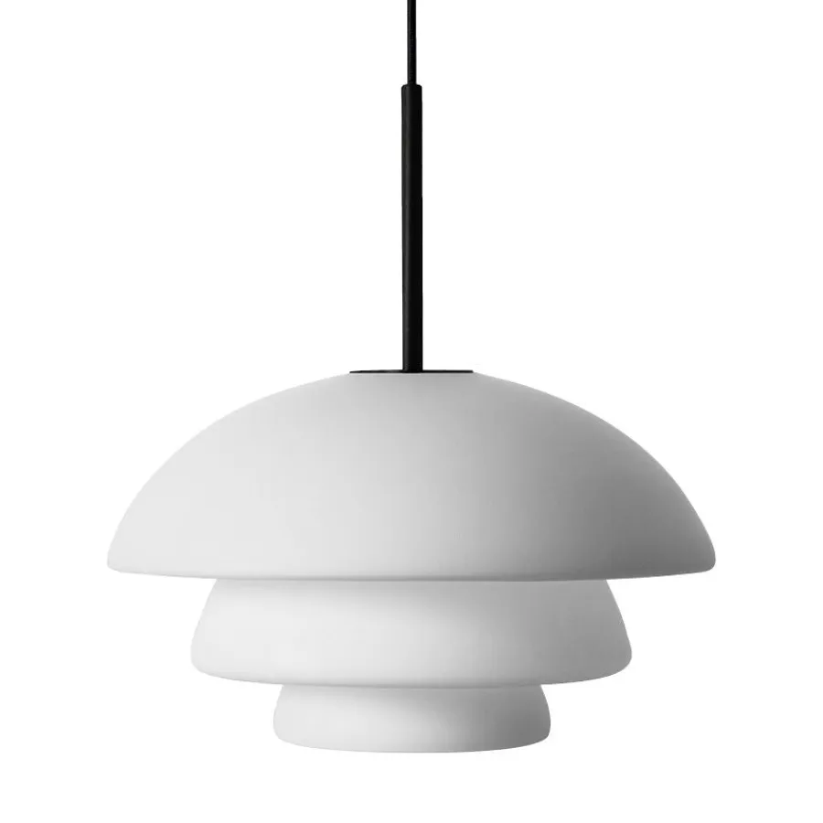 HADELAND GLASSVERK Taklamper|Arkivlamper-TAKLAMPE 4006 MATT HVIT