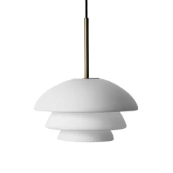 HADELAND GLASSVERK Taklamper|Arkivlamper-TAKLAMPE 4006 MATT HVIT