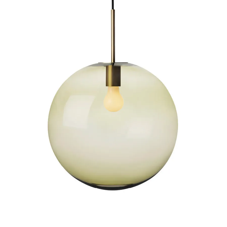 HADELAND GLASSVERK Taklamper|Arkivlamper-TAKLAMPE 4014 OLIVEN