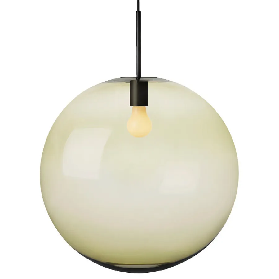 HADELAND GLASSVERK Taklamper|Arkivlamper-TAKLAMPE 4014 OLIVEN