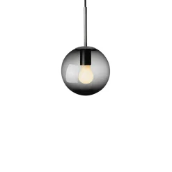 HADELAND GLASSVERK Taklamper|Arkivlamper-TAKLAMPE 4014 RØKGRÅ