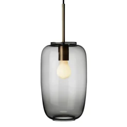 HADELAND GLASSVERK AS Taklamper|Arkivlamper-Taklampe 4178 Røkgrå