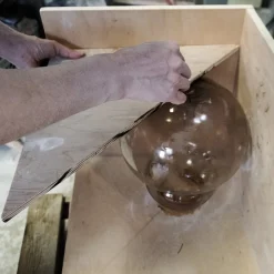 HADELAND GLASSVERK AS Taklamper|Arkivlamper-Taklampe 4180 Røkgrå