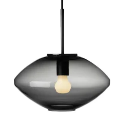 HADELAND GLASSVERK AS Taklamper|Arkivlamper-Taklampe 4280 Røkgrå