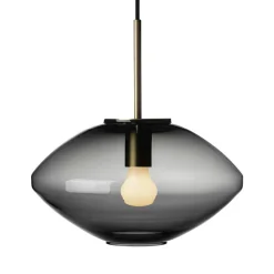 HADELAND GLASSVERK AS Taklamper|Arkivlamper-Taklampe 4280 Røkgrå
