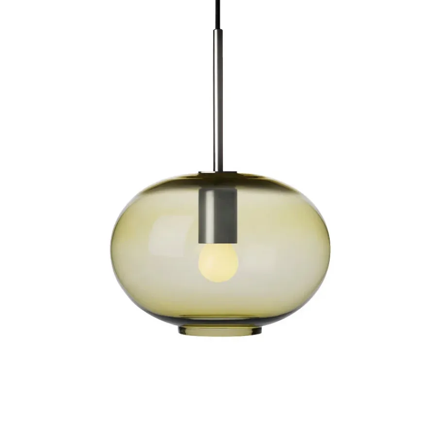 HADELAND GLASSVERK AS Taklamper|Arkivlamper-Taklampe 4169 Small Oliven