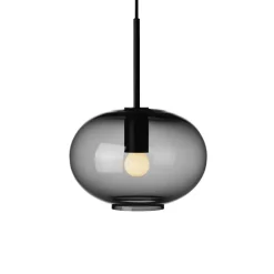 HADELAND GLASSVERK AS Taklamper|Arkivlamper-Taklampe Small 4169 Røkgrå