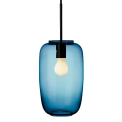 HADELAND GLASSVERK AS Taklamper|Arkivlamper-Taklampe 4178 Stålblå