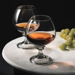 HADELAND GLASSVERK AS Konjakkglass-TANGEN KONJAKKGLASS GRÅ 45 CL Sotet glass