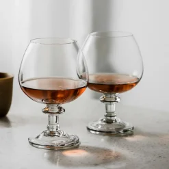 HADELAND GLASSVERK AS Konjakkglass-TANGEN KONJAKKGLASS GRÅ 45 CL Sotet glass