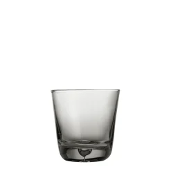 HADELAND GLASSVERK AS Whiskyglass-TANGEN WHISKYGLASS GRÅ 23CL Sotet glass