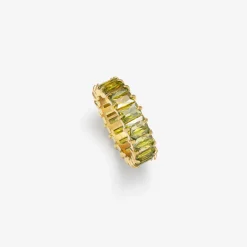 HADELAND GLASSVERK Ringer|Ringer-VERA RING GRØNN