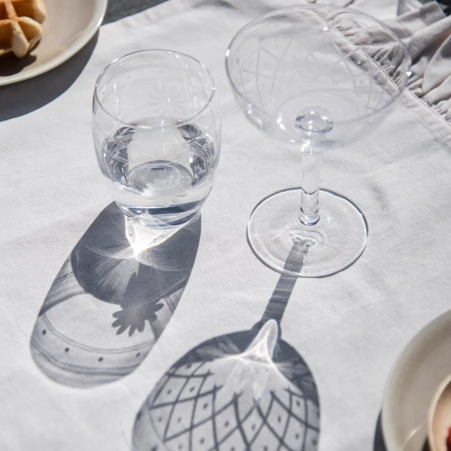 HADELAND GLASSVERK Champagneglass-VICTORIA CHAMPAGNESKÅL RUTESLIP 25 CL 2PK