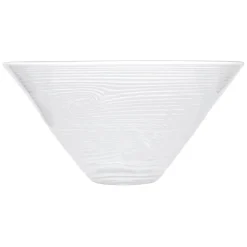 HADELAND GLASSVERK Dekorfat Og -Boller|Kunstglass-VIRVEL SKÅL 45 CM